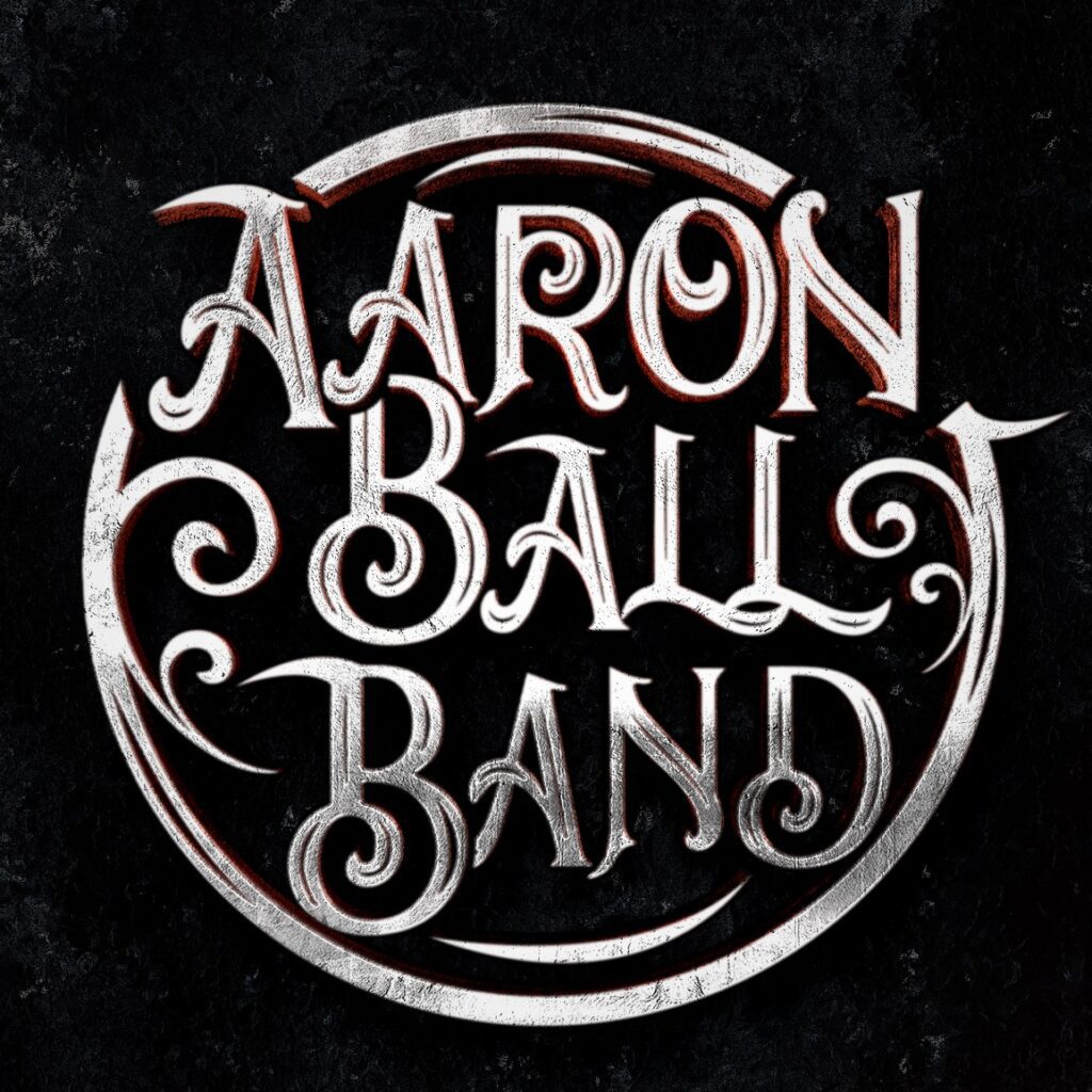 A logo for aaron ball band