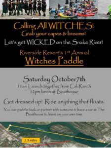 2nd annual witches paddle